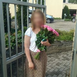 Ziedu piegāde uz  pilsētu. Atskaite Nr. 1622