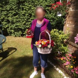 Ziedu piegāde uz  pilsētu. Atskaite Nr. 1640