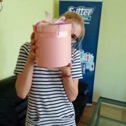 Ziedu piegāde uz  pilsētu. Atskaite Nr. 1642