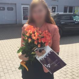 Ziedu piegāde uz  pilsētu. Atskaite Nr. 1682