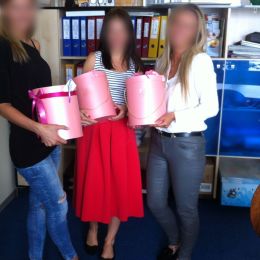 Ziedu piegāde uz  pilsētu. Atskaite Nr. 1689