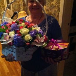 Ziedu piegāde uz  pilsētu. Atskaite Nr. 1736