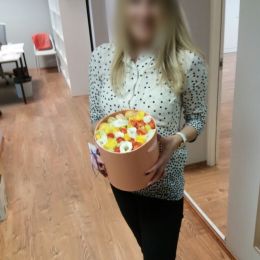 Ziedu piegāde uz  pilsētu. Atskaite Nr. 1738