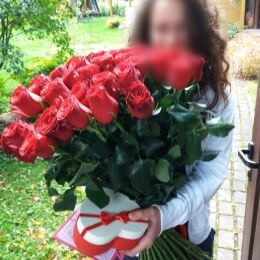 Ziedu piegāde uz  pilsētu. Atskaite Nr. 1741