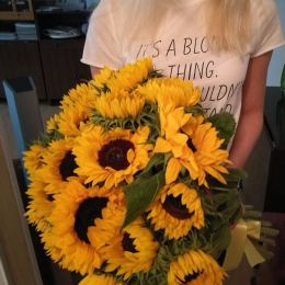 Ziedu piegāde uz  pilsētu. Atskaite Nr. 1744