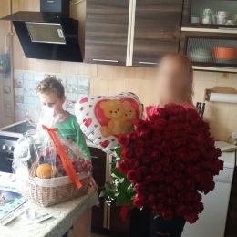 Ziedu piegāde uz  pilsētu. Atskaite Nr. 1791