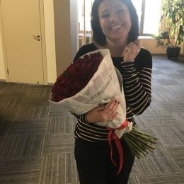 Ziedu piegāde uz  pilsētu. Atskaite Nr. 1816