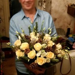 Ziedu piegāde uz  pilsētu. Atskaite Nr. 1832