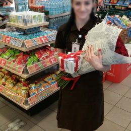 Ziedu piegāde uz  pilsētu. Atskaite Nr. 1836