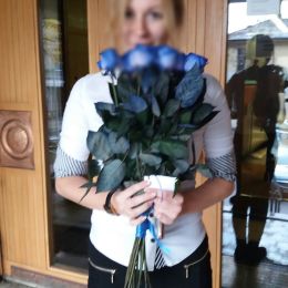 Ziedu piegāde uz  pilsētu. Atskaite Nr. 1839