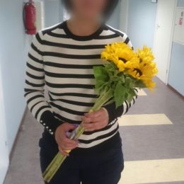 Ziedu piegāde uz  pilsētu. Atskaite Nr. 1848