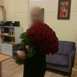 Ziedu piegāde uz  pilsētu. Atskaite Nr. 1855