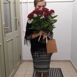 Ziedu piegāde uz  pilsētu. Atskaite Nr. 1861