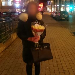 Ziedu piegāde uz  pilsētu. Atskaite Nr. 1876