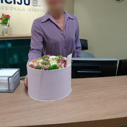 Ziedu piegāde uz  pilsētu. Atskaite Nr. 1880