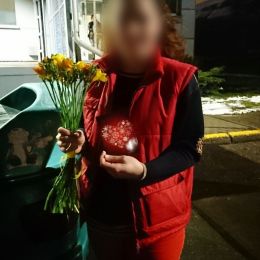 Ziedu piegāde uz  pilsētu. Atskaite Nr. 1885