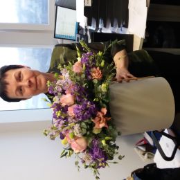 Ziedu piegāde uz  pilsētu. Atskaite Nr. 1918