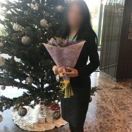 Ziedu piegāde uz  pilsētu. Atskaite Nr. 1924