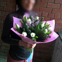 Ziedu piegāde uz  pilsētu. Atskaite Nr. 1925