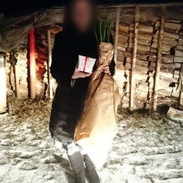 Ziedu piegāde uz  pilsētu. Atskaite Nr. 1961