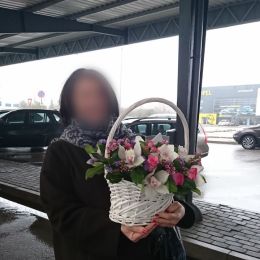 Ziedu piegāde uz  pilsētu. Atskaite Nr. 1990