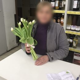 Ziedu piegāde uz Rīga pilsētu. Atskaite Nr. 2243