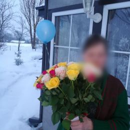 Ziedu piegāde uz Rēzekne pilsētu. Atskaite Nr. 2250