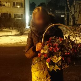 Ziedu piegāde uz  pilsētu. Atskaite Nr. 2261