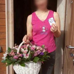 Ziedu piegāde uz Bauska pilsētu. Atskaite Nr. 2335