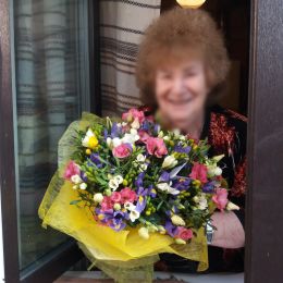 Ziedu piegāde uz  pilsētu. Atskaite Nr. 2346