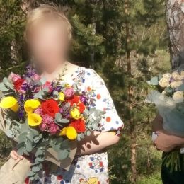 Ziedu piegāde uz  pilsētu. Atskaite Nr. 2412