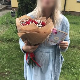 Ziedu piegāde uz Spilve pilsētu. Atskaite Nr. 2446