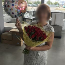 Ziedu piegāde uz Rīga pilsētu. Atskaite Nr. 2518