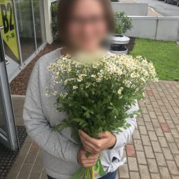 Ziedu piegāde uz Rīga pilsētu. Atskaite Nr. 2522