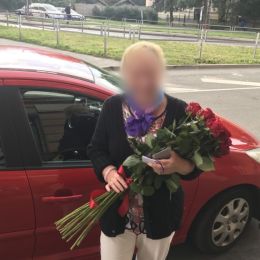 Доставка цветов в город Rīga. Отчёт № 2592
