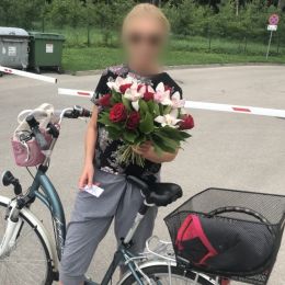 Ziedu piegāde uz  pilsētu. Atskaite Nr. 2608