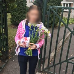 Ziedu piegāde uz  pilsētu. Atskaite Nr. 2654