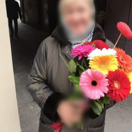 Ziedu piegāde uz Rīga pilsētu. Atskaite Nr. 2696