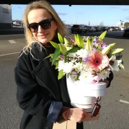 Ziedu piegāde uz Ogre pilsētu. Atskaite Nr. 2713