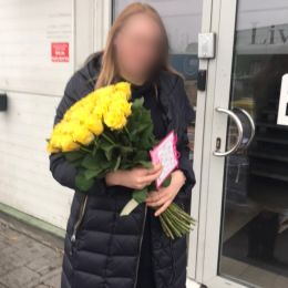 Ziedu piegāde uz Rīga pilsētu. Atskaite Nr. 2731