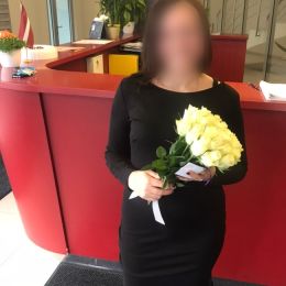 Ziedu piegāde uz Rīga pilsētu. Atskaite Nr. 2734