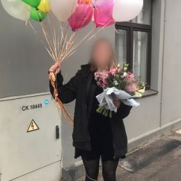 Ziedu piegāde uz Rīga pilsētu. Atskaite Nr. 2761