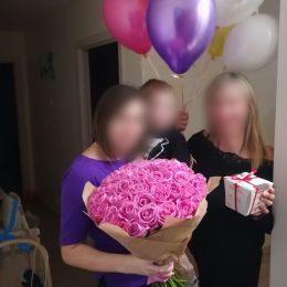 Ziedu piegāde uz Rīga pilsētu. Atskaite Nr. 2818