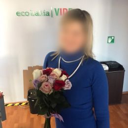 Ziedu piegāde uz Rumbula pilsētu. Atskaite Nr. 3008