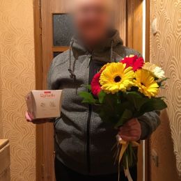 Ziedu piegāde uz Salaspils pilsētu. Atskaite Nr. 3058