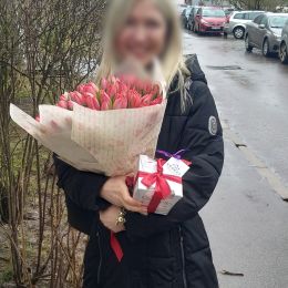 Ziedu piegāde uz  pilsētu. Atskaite Nr. 3096