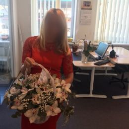 Ziedu piegāde uz  pilsētu. Atskaite Nr. 3154