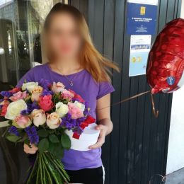 Ziedu piegāde uz  pilsētu. Atskaite Nr. 3192