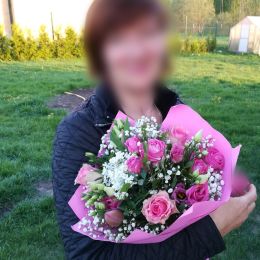 Ziedu piegāde uz  pilsētu. Atskaite Nr. 3253