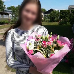 Ziedu piegāde uz Mārupe pilsētu. Atskaite Nr. 3300